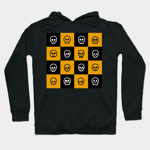 Halloween skulls Hoodie by Room Thirty Four